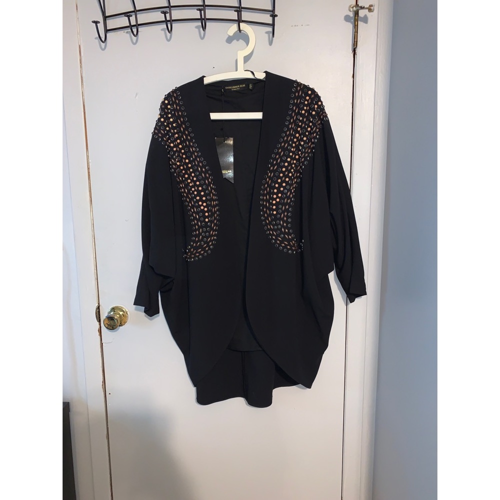 Something Else by Nathalie Wood Cap blazer